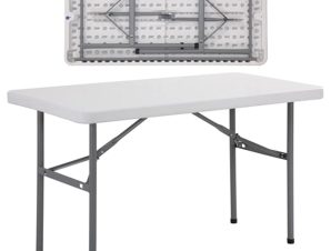Τραπέζι Συνεδρίου Πτυσσόμενο Blow ΕΟ172 Λευκό 122x60cm