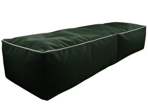 Πουφ Σκαμπό Plank Green 150X50
