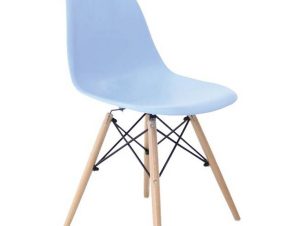 Καρέκλα Art Wood ΕΜ123,5W 46x52x82cm Ciel Σετ 4τμχ